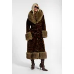 Eremica Tiger Faux Fur Coat