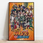Naruto Plakat Characters