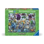 Minecraft Mobs Puslespill 1000 brikker