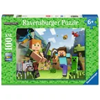 Minecraft Attack Puslespill 100 brikker