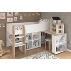 Halvhøy seng Finland Parisot 90x200