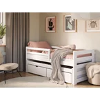 Barneseng med Gjesteseng og 2 skuffer 90x200 - SENSO