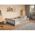 Montessori-seng MATI 140x200 – trygg og stilren barneseng i Kasjmir - INTRODUKSJONSPRIS!