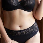 Plaisir Annette midi-truse, svart