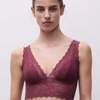 Chantelle Easyfeel Floral Touch BH uten bøyle, rød