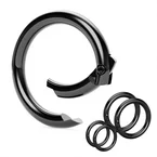 KeySmart® Carabiner Clip 4-Pack, Black