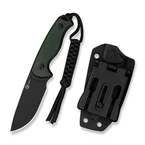 Civivi Timberbark Fixed Blade, Green Micarta / Black Stonewashed (B-Vare)