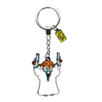 Nordicbuddies Pippi Metal Key Ring, Till Villa Villekulla