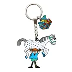Nordicbuddies Pippi Metal Key Ring, Lilla Gubben