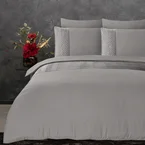 Sengesett Velvet Crossline Sand/Grey