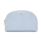 VELVET MAKE-UP POUCH LARGE COOL BLUE
