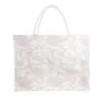 CANVAS TOTE LARGE SAND SAVANNAH PATTERN