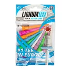 Lignum Tee 72mm Golfpegger Farget 12pk
