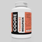 COORE Vitamin D3 Megapack (500 doser!)