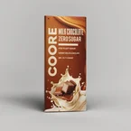 COORE Sukkerfri Belgisk Melkesjokolade 85g