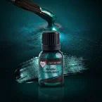 Spiselig maling -Metallic Peacock Green- 25ml (B.F. 30.06.2026)