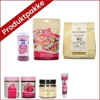 Produktpakke til bringebærkake i langpanne