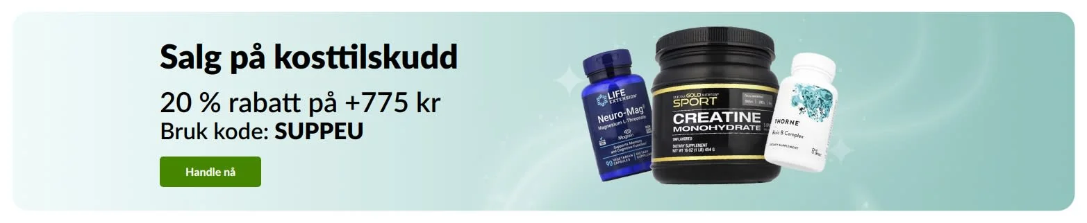 Bevis på rabattkode - Iherb - Iherb rabattkode: [[20 % rabatt]] på kosttilskudd ved kjøp over kr. 775