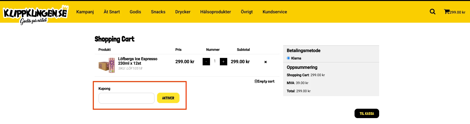 Slik bruker du rabattkoden - Klippkungen