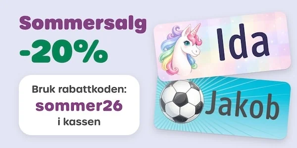 Bevis på rabattkode - Smartlapper - Smartlapper rabattkode: [[20% rabatt]] på sommersalg